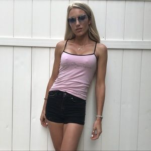 Light Pink Gold’s Gym Tank Top